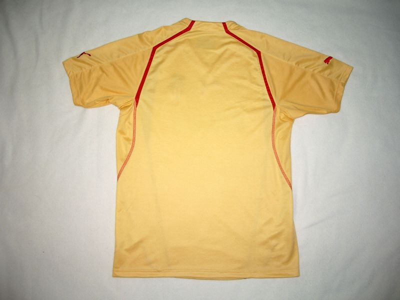 Maillot AS Monaco 2004 Fedcom Evra #3 Puma Vintage shirt jersey - M