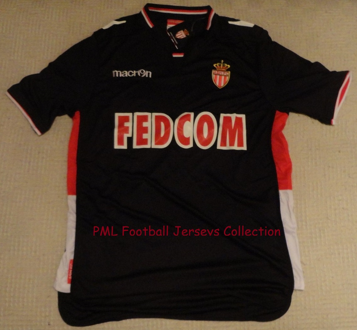 2013/2014 - AS Monaco Away Jersey [#9 Falcao] Macron - M