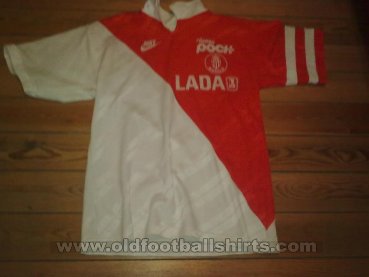 Monaco Home baju bolasepak 1989 - 1990