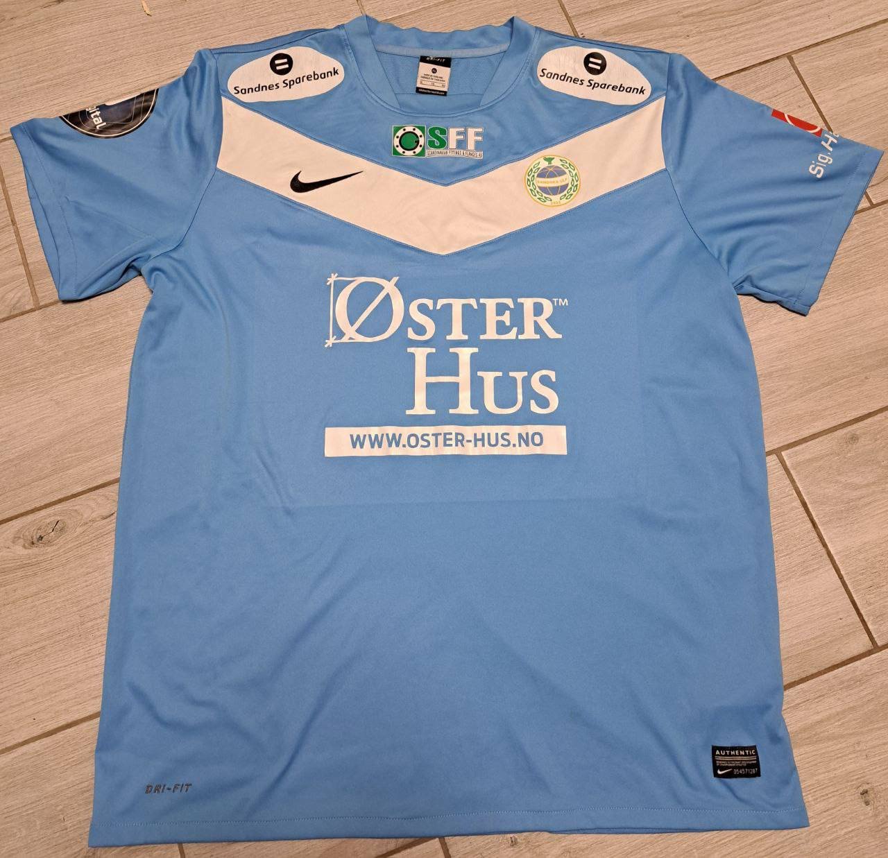Maillot Sandnes Ulf – Hummel, Taille M/L, Occasion, Numéro 4/6, Super état