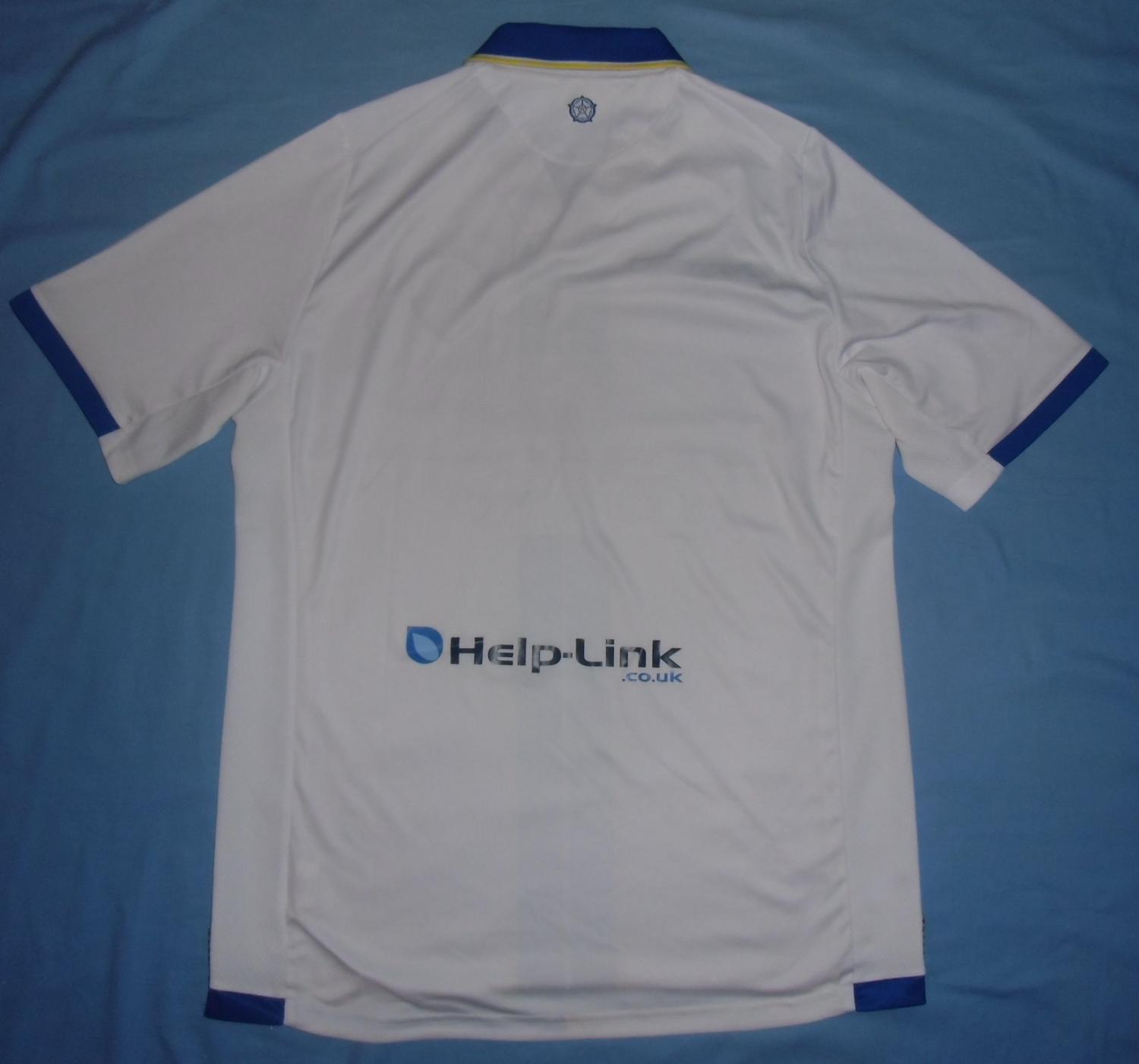 Maillot Leeds United Domicile 2013/2014 - Taille 3XL Adulte - Macron - Occasion