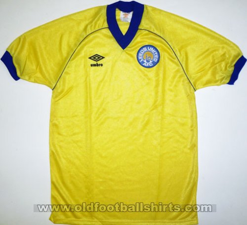 Leeds United Away football shirt 1981 - 1983