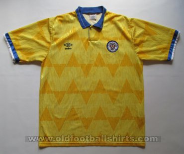 Leeds United Away football shirt 1989 - 1992