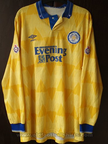 Leeds United Away football shirt 1991 - 1992