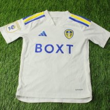 Leeds United Home football shirt 2023 - 2024 sponsored by Boxt
