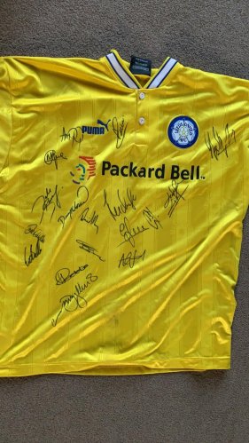 Leeds United Third football shirt 1989 - 1990