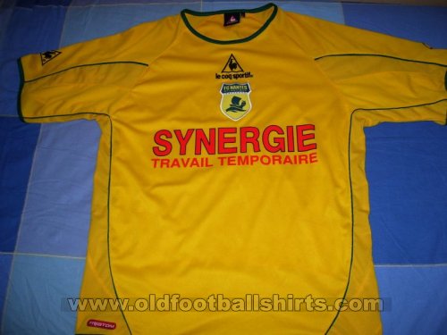 Nantes Home football shirt 2003 - 2004