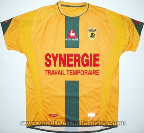 Nantes Home football shirt 2004 - 2005