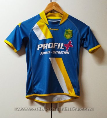Nantes Fora camisa de futebol 2009 - 2010