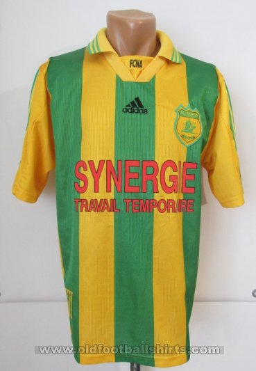 Nantes Home football shirt 1998 - 2000
