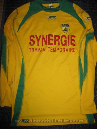 Nantes Home football shirt 2005 - 2006