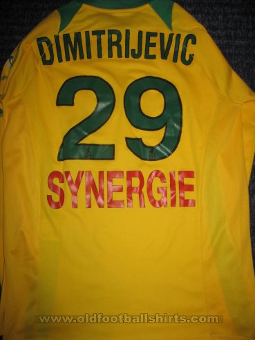 Nantes Home football shirt 2005 - 2006