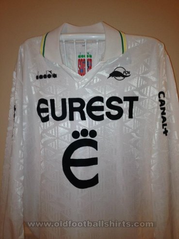 Nantes Away football shirt 1993 - 1994