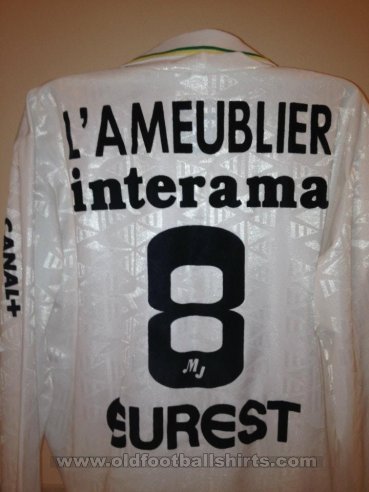 Nantes Away football shirt 1993 - 1994