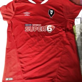 Salford City Home футболка 2017 - 2018 sponsored by Sky Super 6