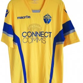 Warrington Town Home football shirt 2016 - 2018 sponsored by Connect Comms