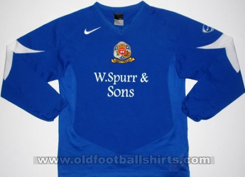 Ossett United Away football shirt 2005 - 2006