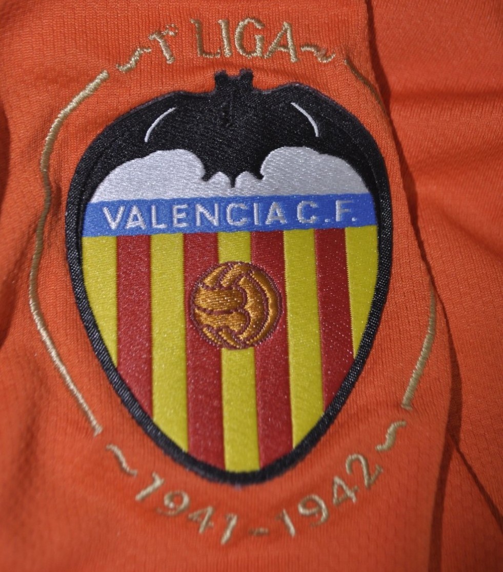 Valencia Away football shirt 2007 - 2008.