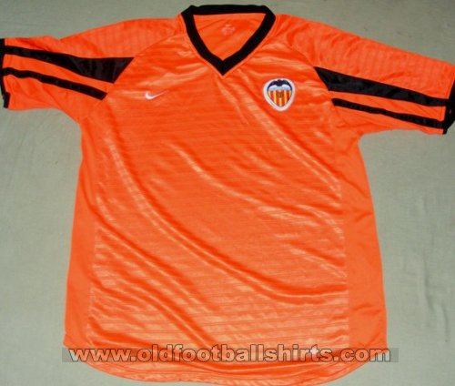 Valencia Home חולצת כדורגל 2001 - 2002