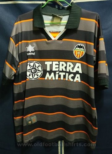 Valencia חוץ חולצת כדורגל 1999 - 2000
