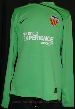 Valencia Goalkeeper football shirt 2008 - 2009