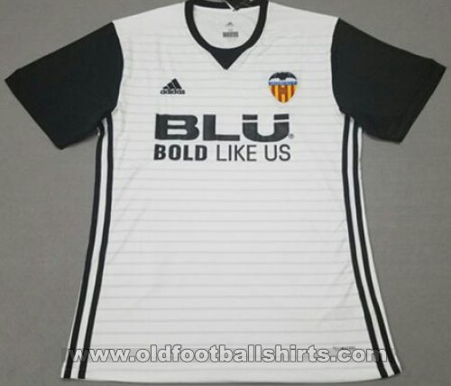 Valencia Home חולצת כדורגל 2017 - 2018