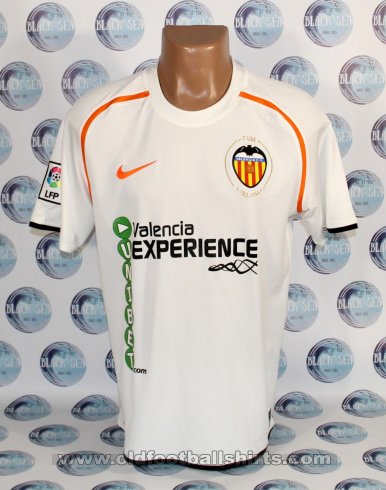 Valencia Home חולצת כדורגל 2008 - 2009