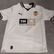 Valencia Home חולצת כדורגל 2023 - 2024 sponsored by TM Real Estate Group