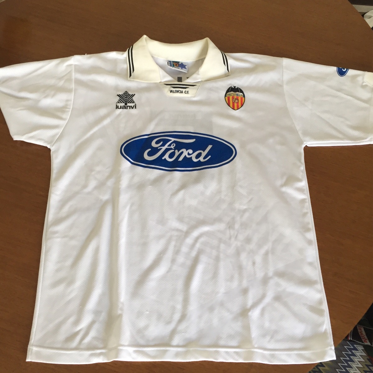 Valencia Home camisa de futebol 1995 - 1996