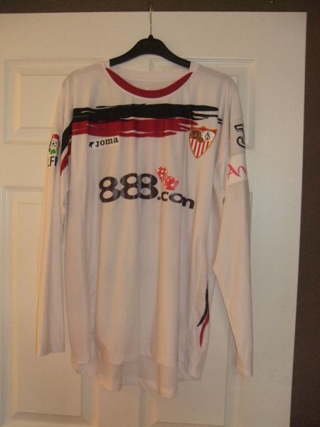 Maillot Domicile FC Séville Joma – Saison 2007-2008 – Neuf – Fabriqué En Espagne