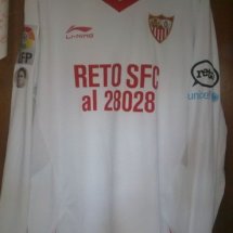 Sevilla Home football shirt 2011 - 2012 sponsored by Reto SFC al 28028