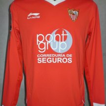 Sevilla Away football shirt 2011 - 2012 sponsored by Pont Grup