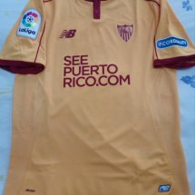Sevilla Third football shirt 2016 - 2017 sponsored by SeePuertoRico.com