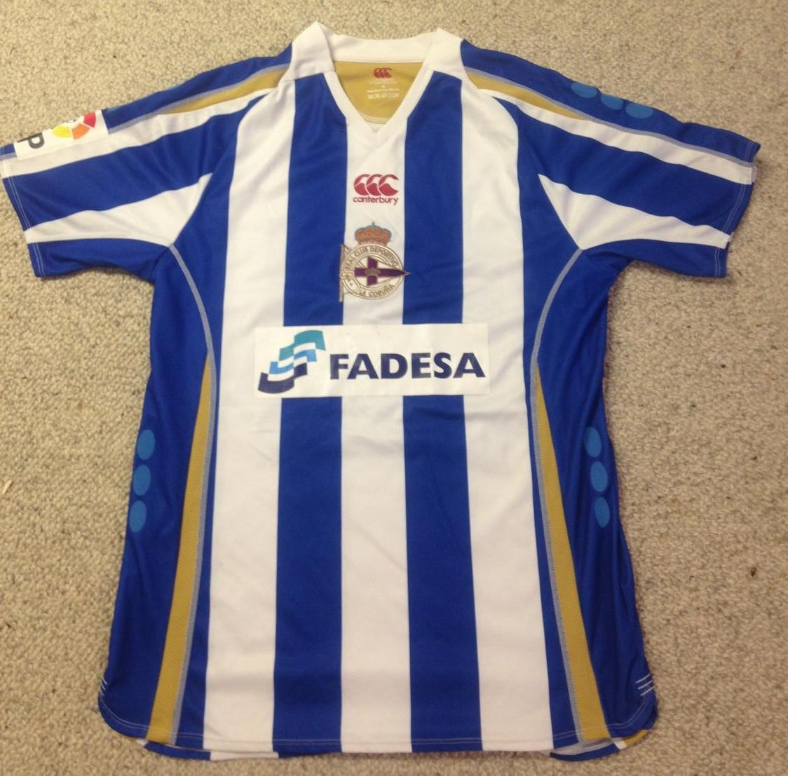Maillot De Foot Jesus Navas – Porté Lors De Coupe Du Roi 2007 (Séville Vs Corogne)