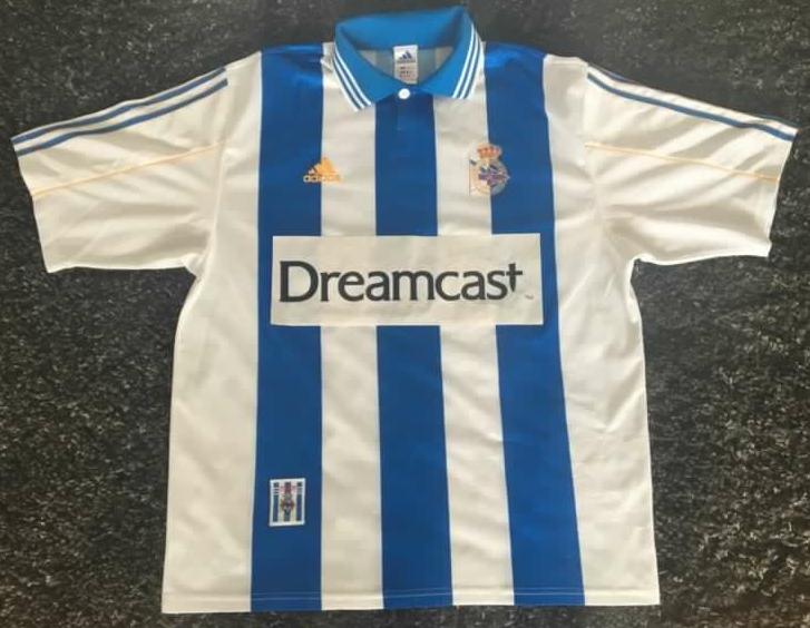 Maillot Deportivo Coruña 2000/2001 - #17 Pandiani - Taille XL, Couleur Orange - Adidas, Neuf Sans Emballage