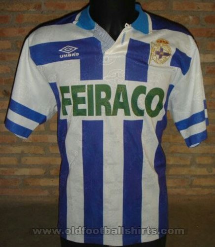 Deportivo La Coruna Home football shirt 1993 - 1994
