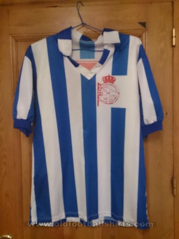 Deportivo La Coruna Home football shirt 1984 - 1986