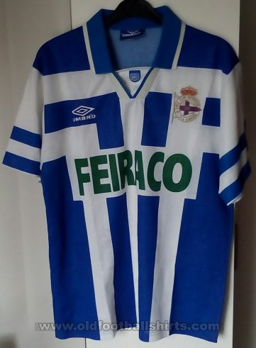 Deportivo La Coruna Home football shirt 1994 - 1996