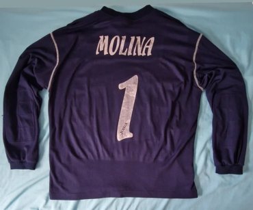 Deportivo La Coruna Goleiro camisa de futebol 2001 - 2002