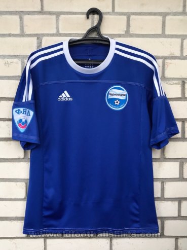 Chernomorets Novorossiysk  Home football shirt 2011 - 2012