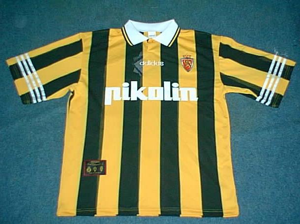 Maillot Vintage Real Zaragoza 1996-1997 – Taille L – Occasion