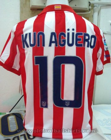 Atletico Madrid Home football shirt 2009 - 2010