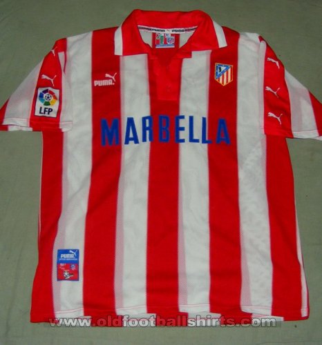 Atletico Madrid Home football shirt 1997 - 1998