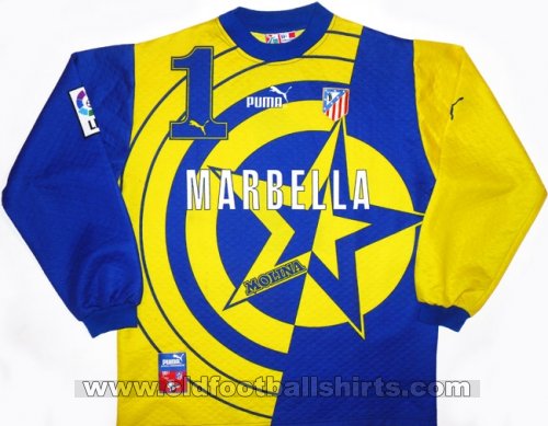 Atletico Madrid Goalkeeper football shirt 1997 - 1998