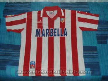 Atletico Madrid Home football shirt 1997 - 1998