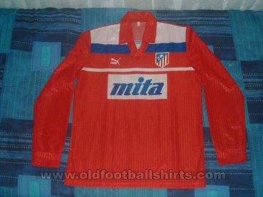 Atletico Madrid Away football shirt 1988 - 1989