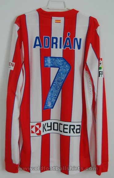 Atletico Madrid Home football shirt 2011 - 2012