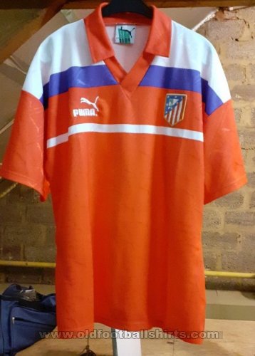 Atletico Madrid Away football shirt 1988 - 1993