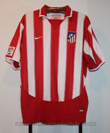 Atletico Madrid Home football shirt 2003 - 2004