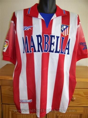 Atletico Madrid Home football shirt 1998 - 1999